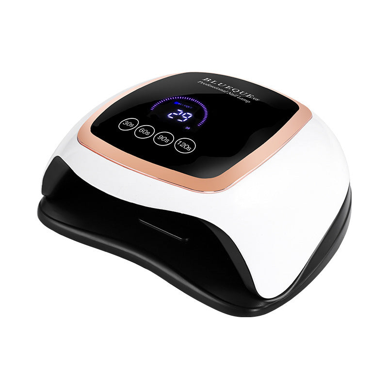 BLUEQUE Nail Lamp – UV/LED Gel Polish Curing Light for Manicures